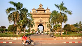 Triumphbogen in Vientiane