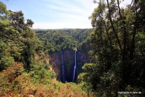 Tad Fane Wasserfall im Bolaven-Plateau