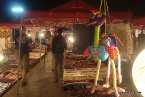 Nachtmarkt in Luang Prabang