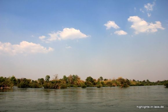 Der Mekong in Si Phan Don