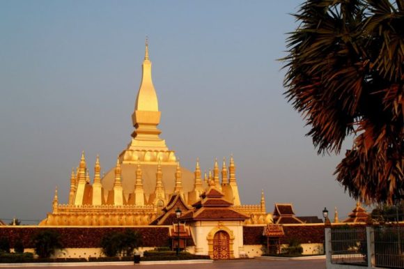 Pha Tat Luang in Vientiane